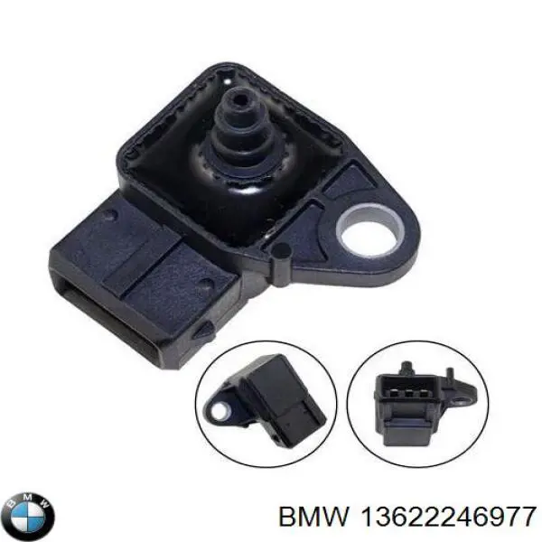 13622246977 BMW Sensor de pressão no coletor de admissão, MAP