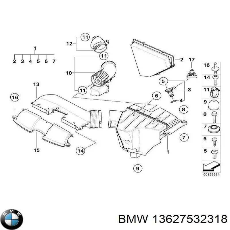 13627532318 BMW Vedante de tampa do gargalho de enchimento de óleo