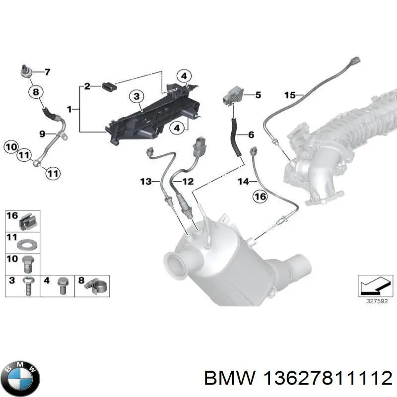  BMW 13627811112 preço, a partir de 60,16 USD
