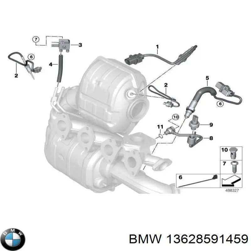 13628591459 BMW Bomba de água (bomba) de esfriamento