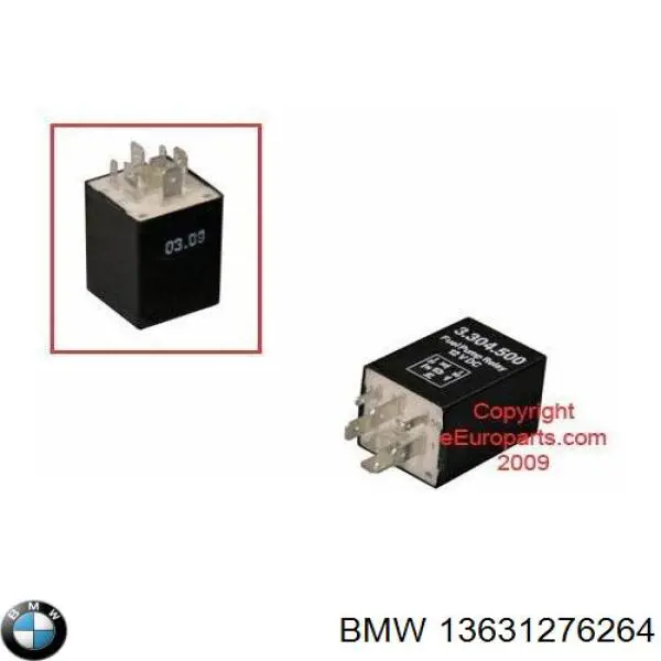Relê de bomba de gasolina elétrica BMW 13631276264 preço, a partir de 42,38 USD