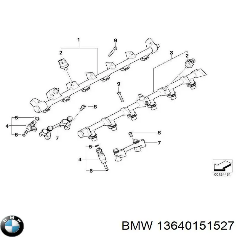Injetor de injeção de combustível BMW 13640151527 preço, a partir de 380,23 USD