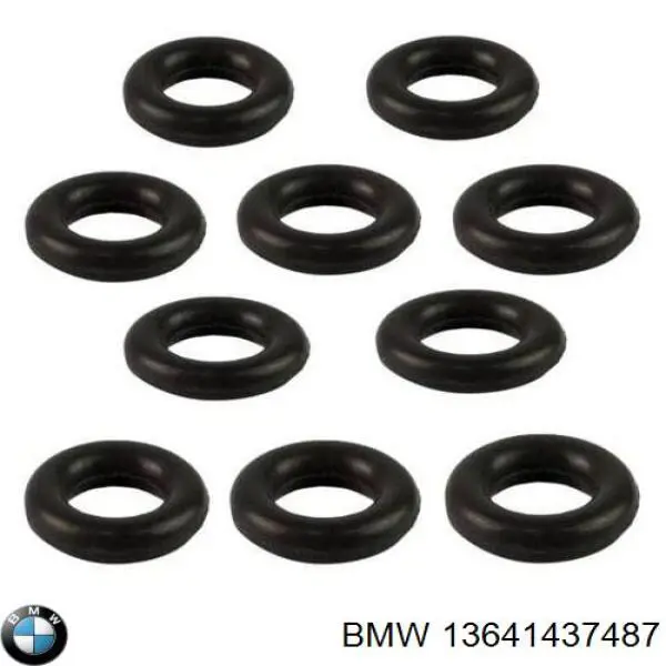 13641437487 BMW Anel (arruela) do injetor de ajuste