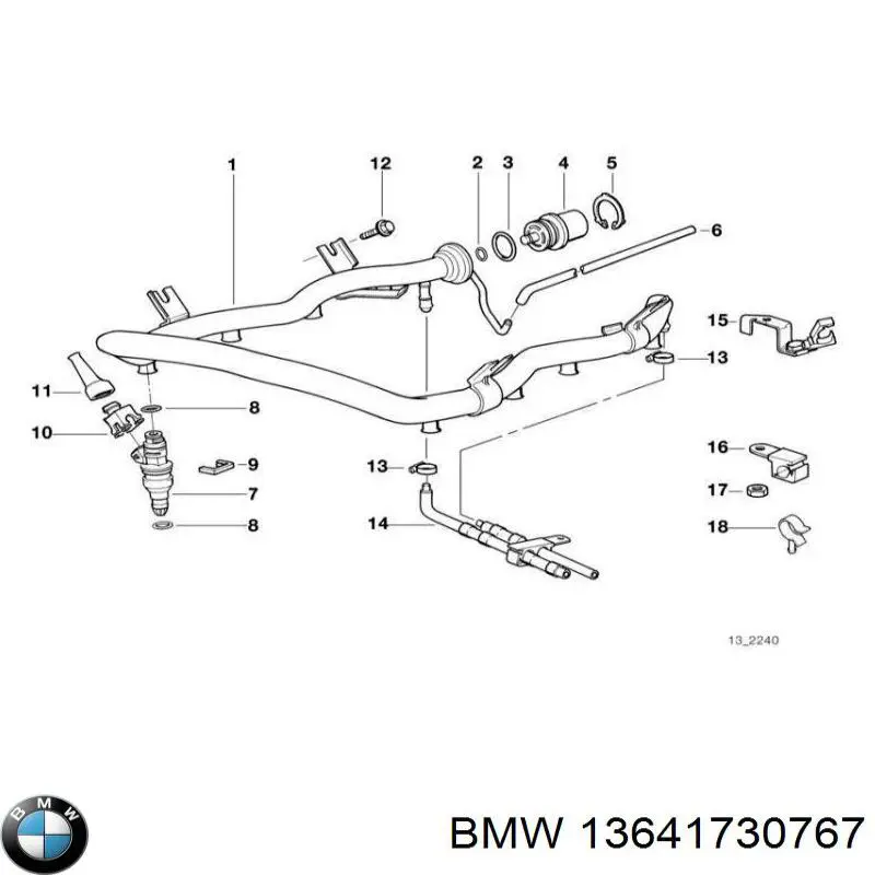 Anel (arruela) do injetor de ajuste BMW 13641730767 preço, a partir de 1,56 USD