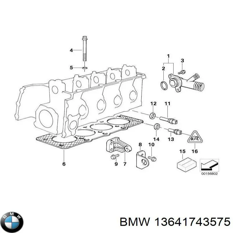 Anel (arruela) do injetor de ajuste BMW 13641743575 preço, a partir de 13,70 USD
