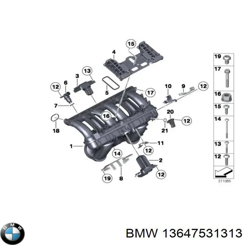 Compre 13647531313 BMW Anel (arruela) do injetor de ajuste