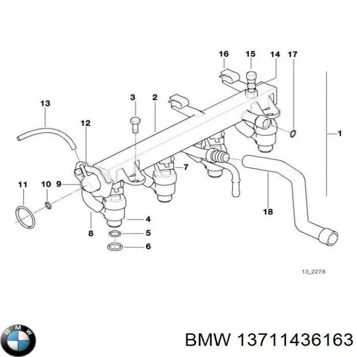 BMW 13711436163 preço, a partir de 110,52 USD