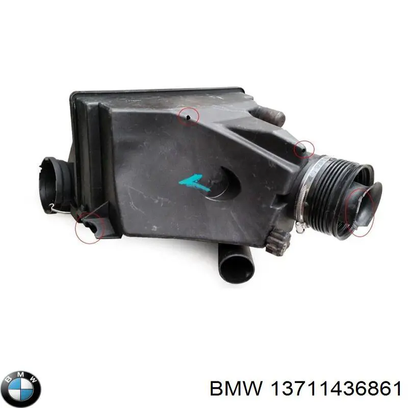 Tomada de ar de filtro de ar BMW 13711436861 preço, a partir de 33,88 USD