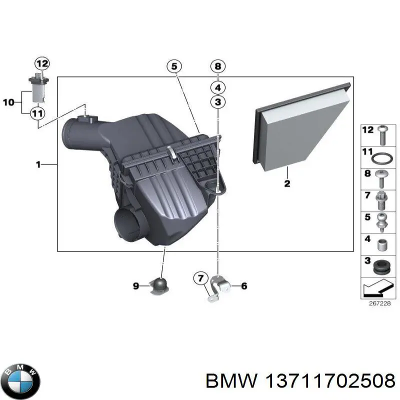  BMW 13711702508 preço, a partir de 4,65 USD