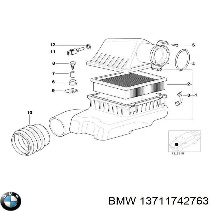 Compre 13711742763 BMW 