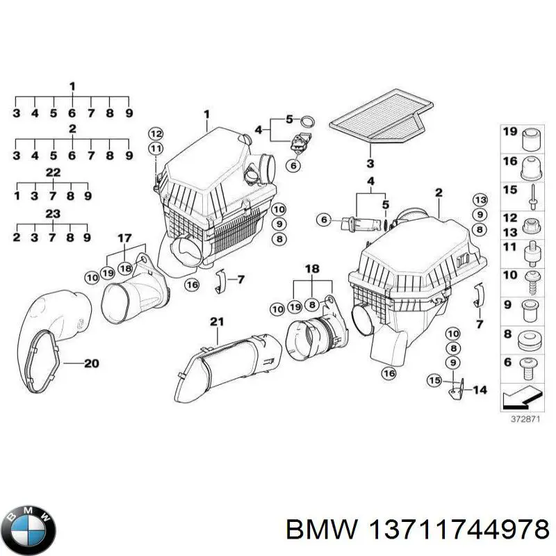 Compre 13711744978 BMW 