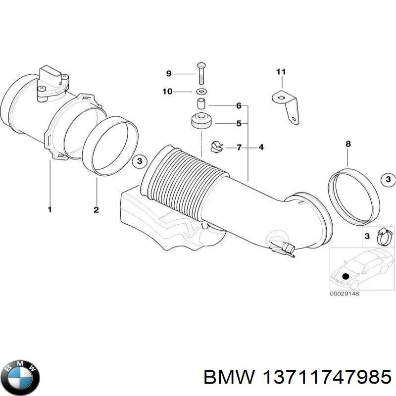  BMW 13711747985 preço, a partir de 11,51 USD