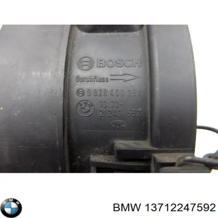 Sensor de fluxo (consumo) de ar, medidor de consumo M.A.F. - (Mass Airflow) BMW 13712247592 preço, a partir de 81,72 USD