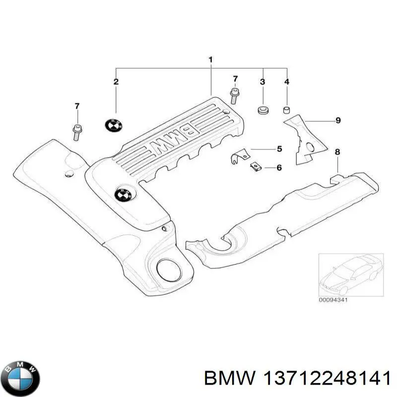 Emblema da capota BMW 13712248141 preço, a partir de 55,61 USD
