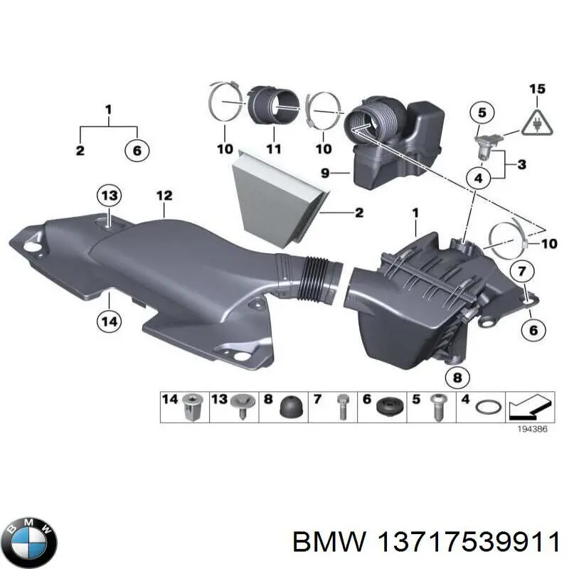 Anel (arruela) do injetor de ajuste BMW 13717539911 preço, a partir de 10,25 USD