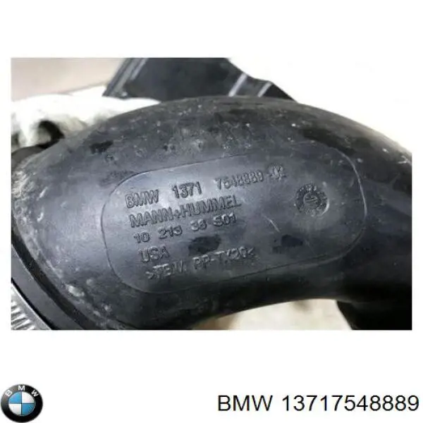13717548889 BMW Cano derivado de ar do medidor de consumo do ar
