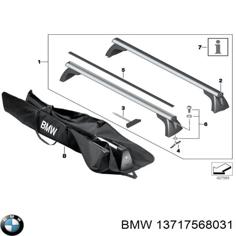 Compre 13717568031 BMW Anel de vedação (vedante) de cano derivado de intercooler