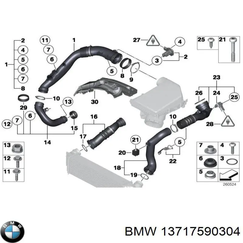 Compre 98591 Metalcaucho Mangueira (cano derivado) de intercooler