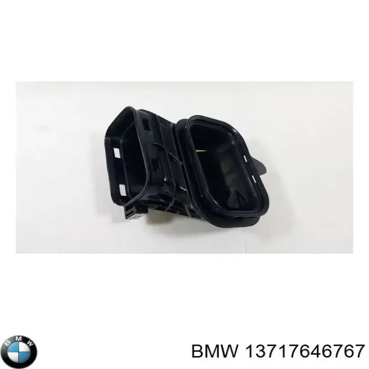 13717646767 BMW Cano derivado de ar, entrada de filtro de ar