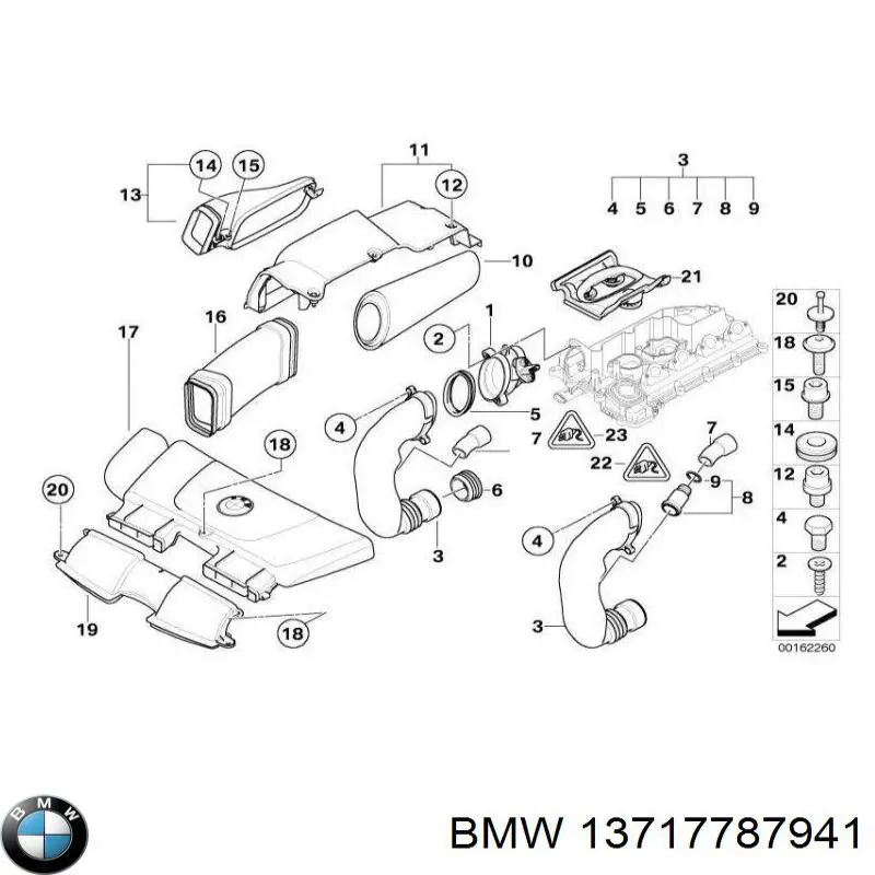 Compre 13717787941 BMW 