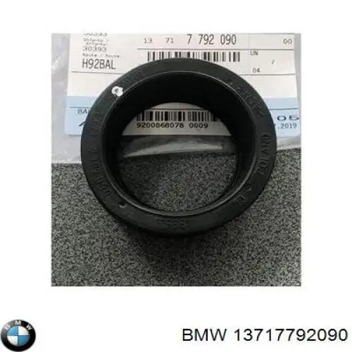 13717792090 BMW Vedante de turbina de ar comprimido, admissão