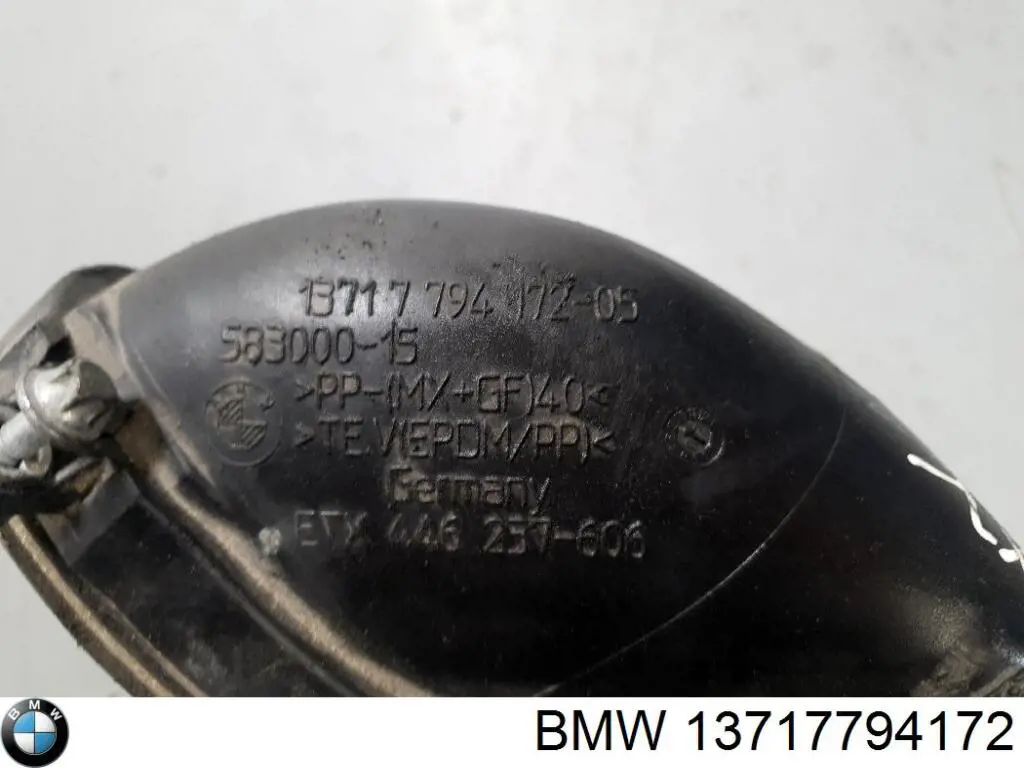 Compre 13717794172 BMW Cano derivado de ar do medidor de consumo do ar