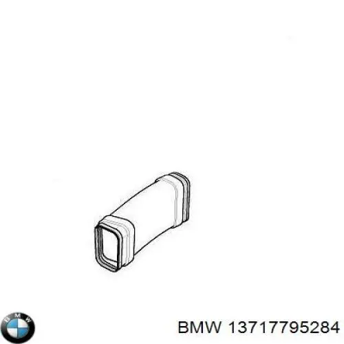 Cano derivado de ar, entrada de filtro de ar BMW 13717795284 preço, a partir de 44,61 USD
