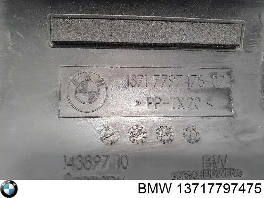 Tampa de motor decorativa BMW 13717797475 preço, a partir de 71,63 USD