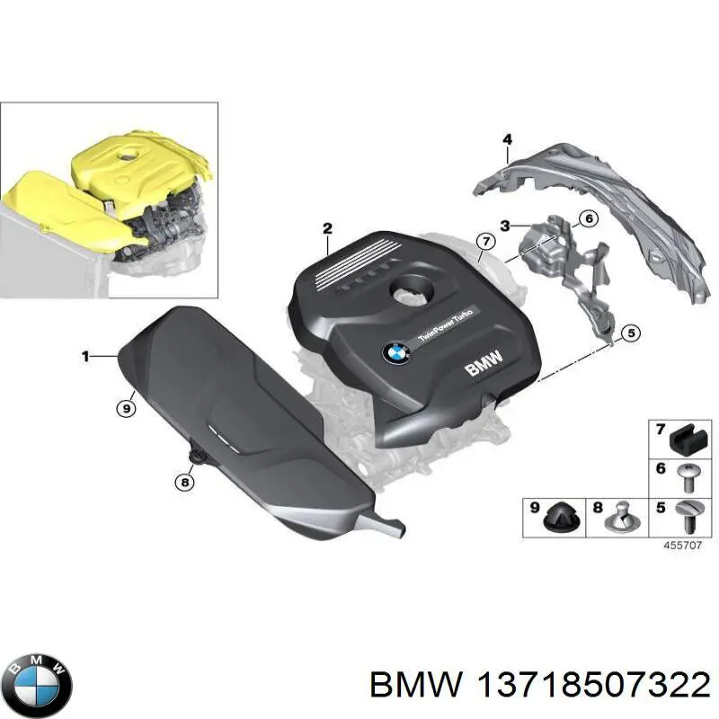 Consola do pára-choque dianteiro BMW 13718507322 preço, a partir de 9,63 USD