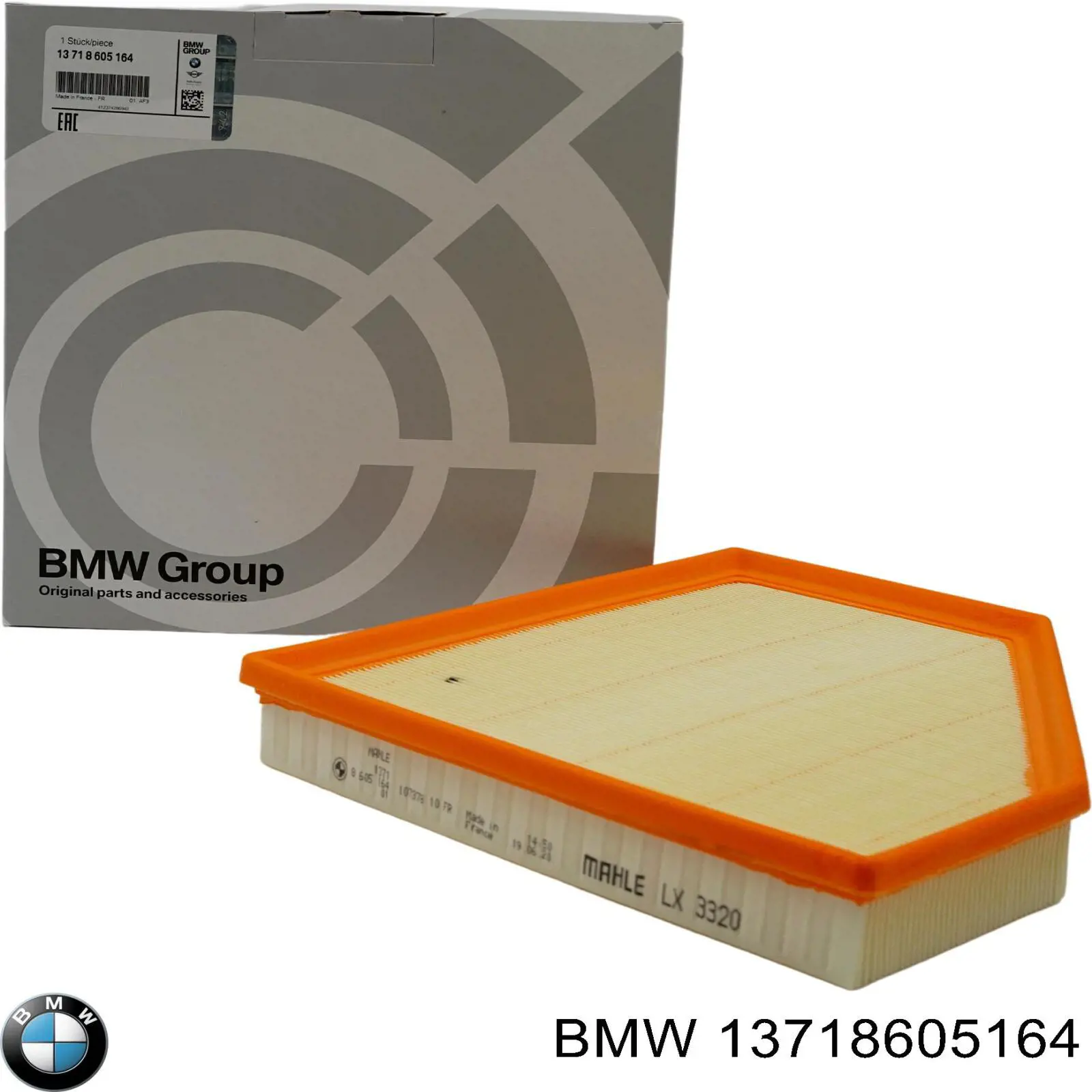 13718605164 BMW Filtro de ar