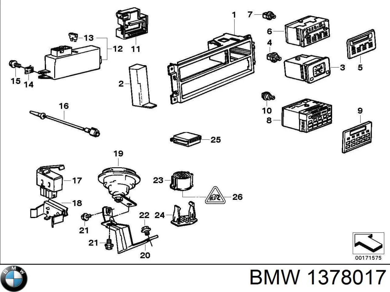Radiador de aparelho de ar condicionado BMW 65818356238 preço, a partir de 21,94 USD