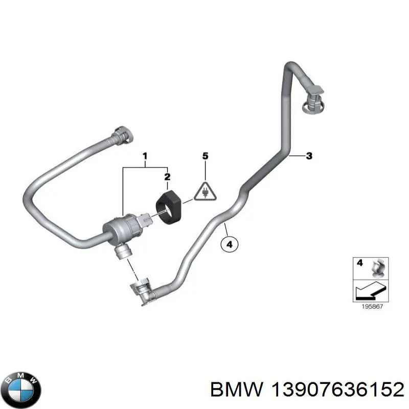 Válvula de ventilação dos gases do tanque de combustível BMW 13904586291 preço, a partir de 145,16 USD