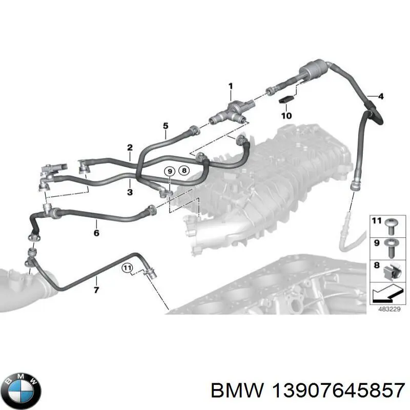  BMW 13907645857 preço, a partir de 50,26 USD