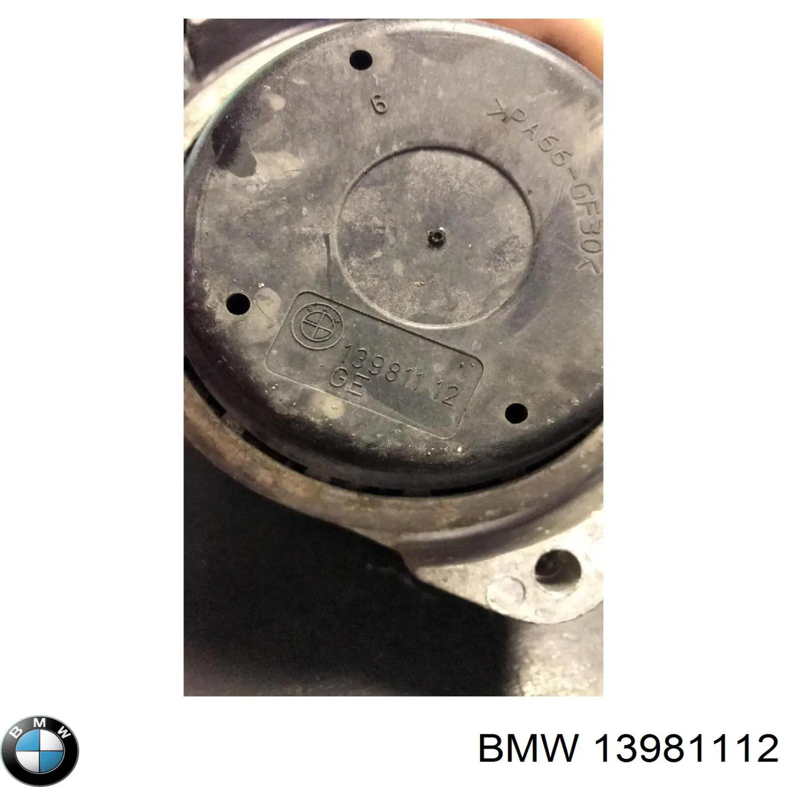 13981112 BMW Consola de coxim (apoio) esquerda de motor
