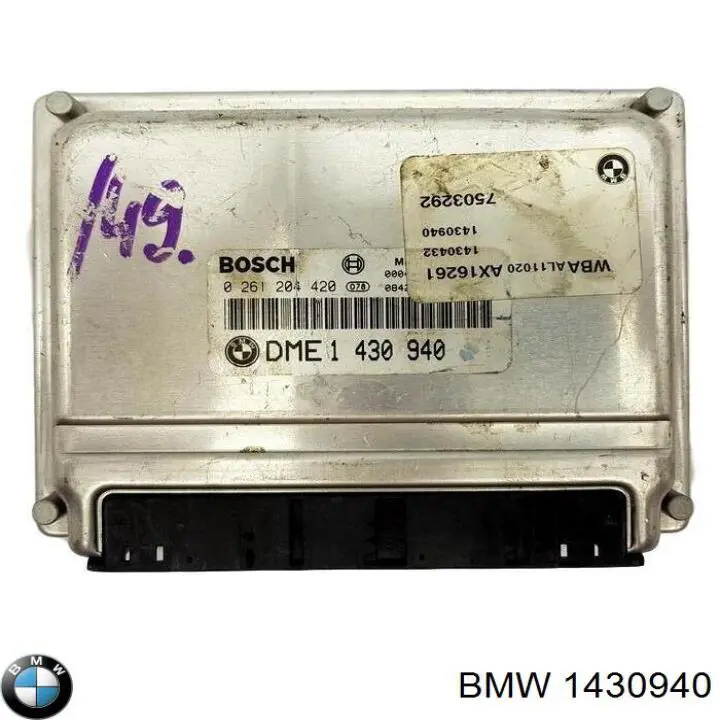 1430940 BMW Módulo de direção (Centralina eletrônica) de motor