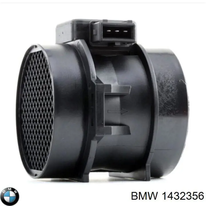 1432356 BMW Sensor de fluxo (consumo) de ar, medidor de consumo M.A.F. - (Mass Airflow)