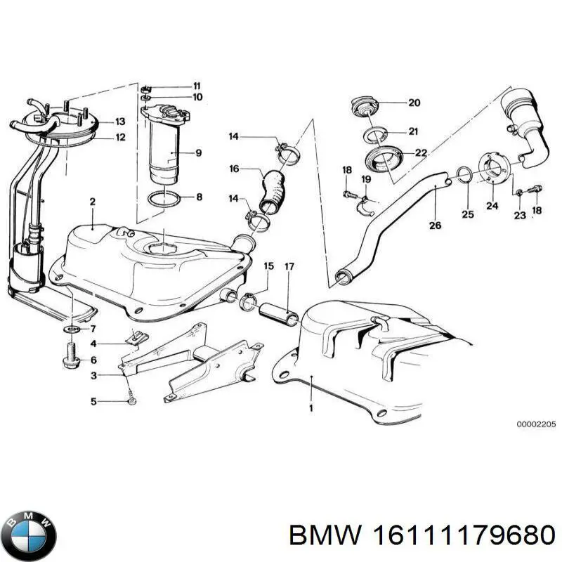 Compre 16111179680 BMW 