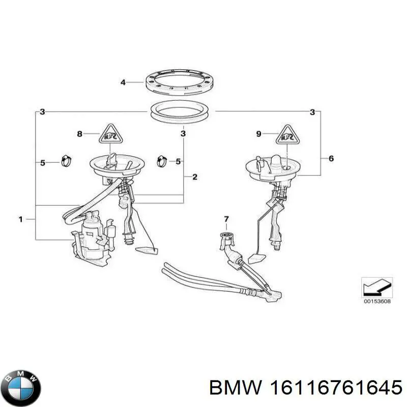  BMW 16116761645 preço, a partir de 7,36 USD