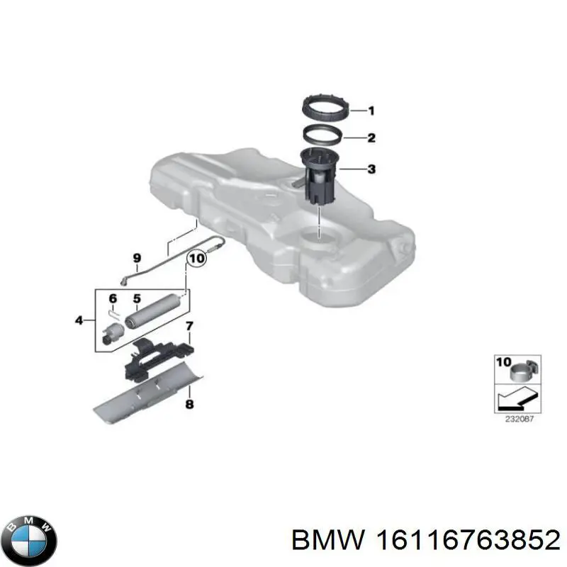  BMW 16116763852 preço, a partir de 32,27 USD