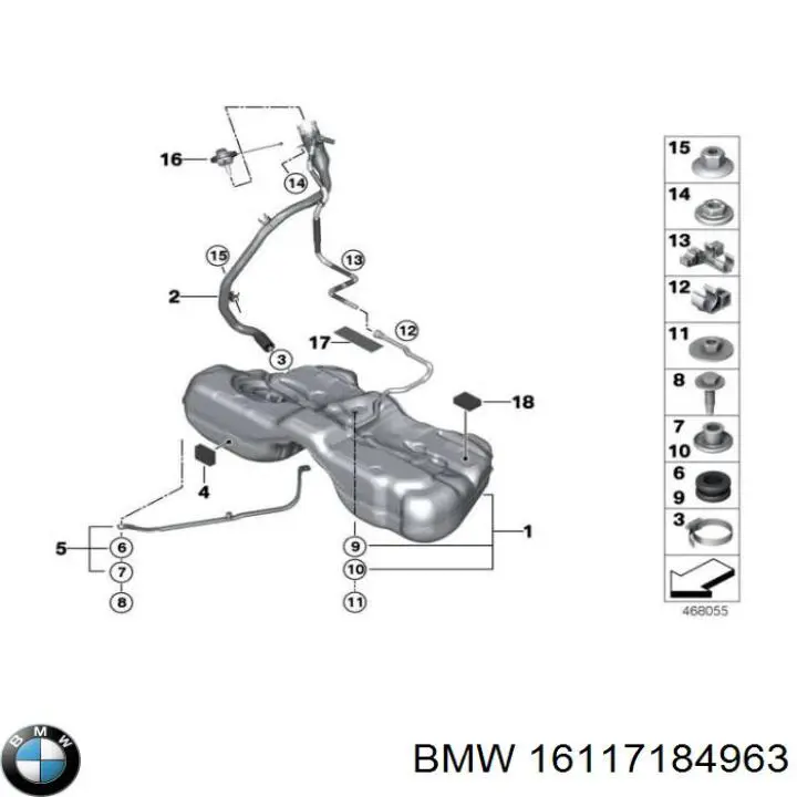  BMW 16117184963 preço, a partir de 75,96 USD