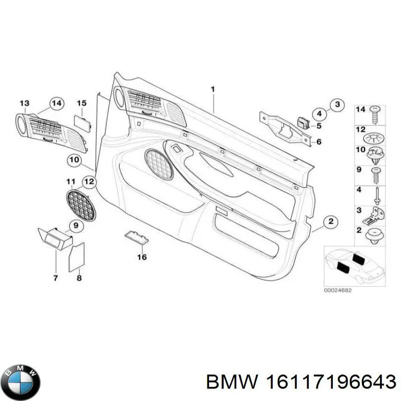16117196643 BMW 