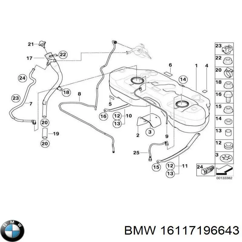  BMW 16117196643 preço, a partir de 2,59 USD