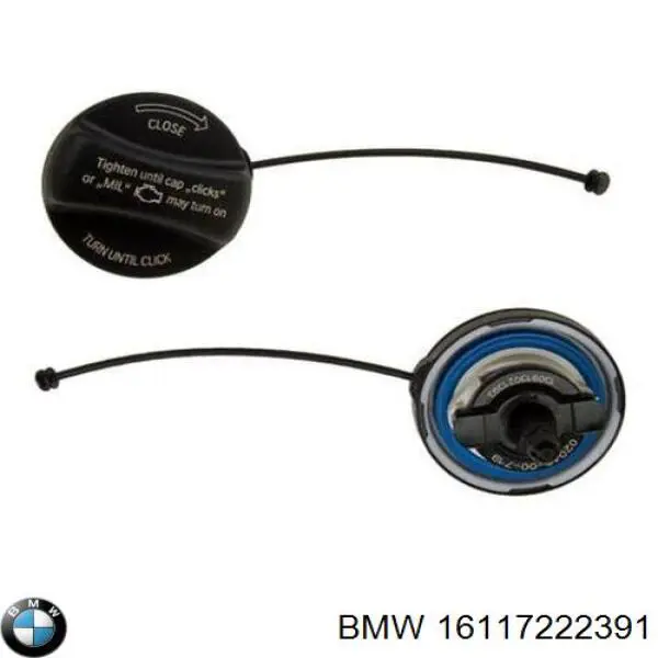 Tampa (tampão) do tanque de combustível BMW 16117222391 preço, a partir de 23,86 USD