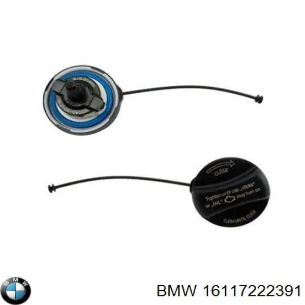 Compre 16117222391 BMW Tampa (tampão) do tanque de combustível