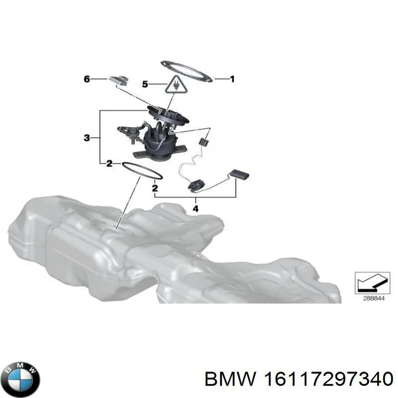 Sensor do nível de combustível no tanque BMW 16117297340 preço, a partir de 117,33 USD