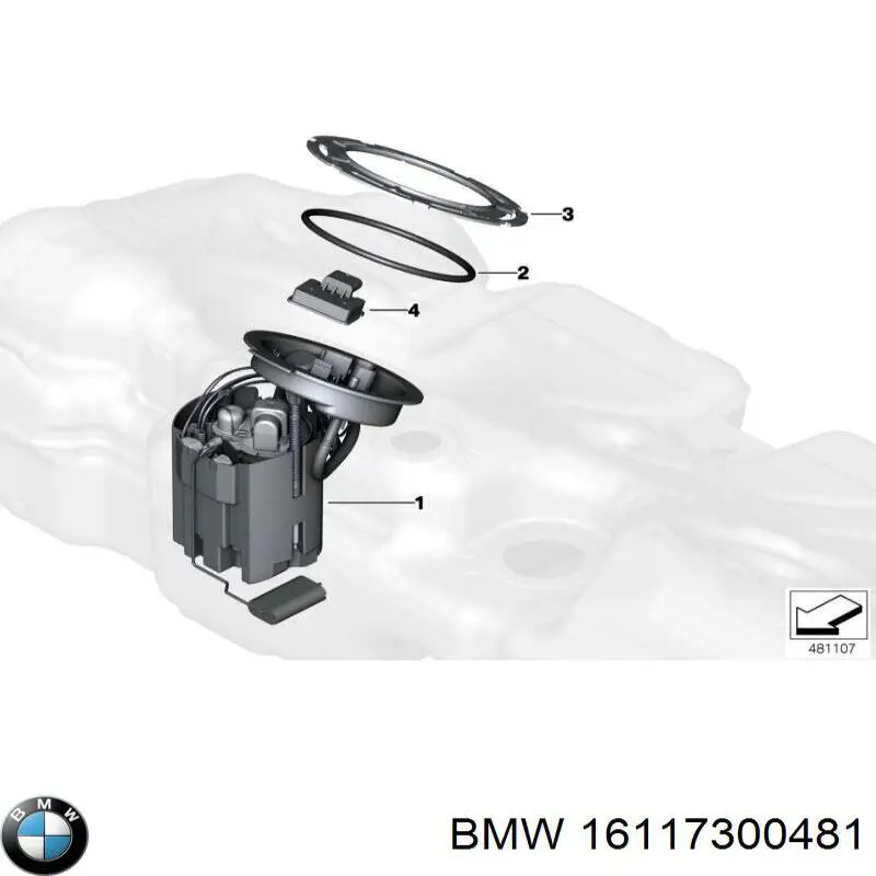 Módulo de bomba de combustível com sensor do nível de combustível BMW 16117474992 preço, a partir de 277,45 USD