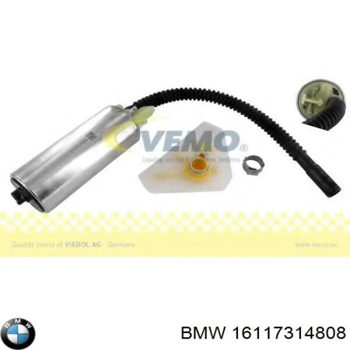 16117314808 BMW Módulo de bomba de combustível com sensor do nível de combustível