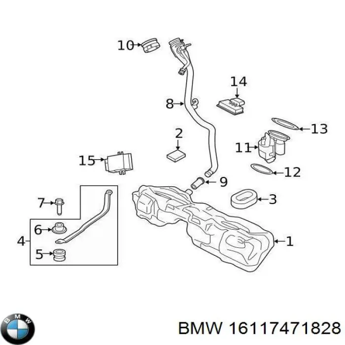  BMW 16117471828 preço, a partir de 50,13 USD