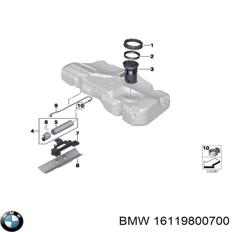 16119800702 BMW 