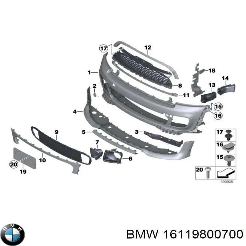Compre 16119800702 BMW 
